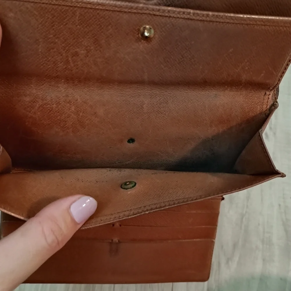 Louis Vuitton Porte Monnaie Monogram Pochette Credit Long Wallet
